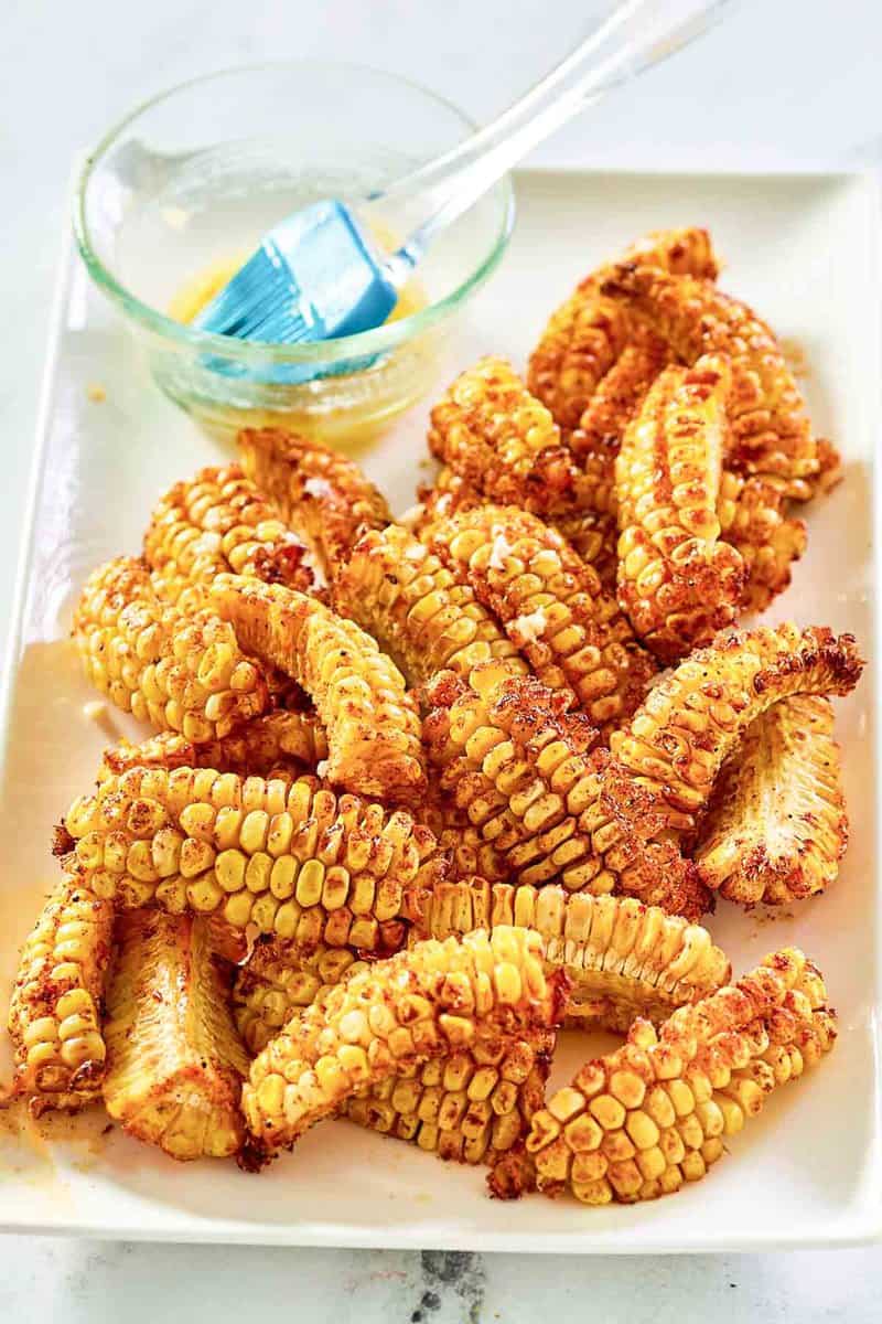 Air Fryer Corn Ribs