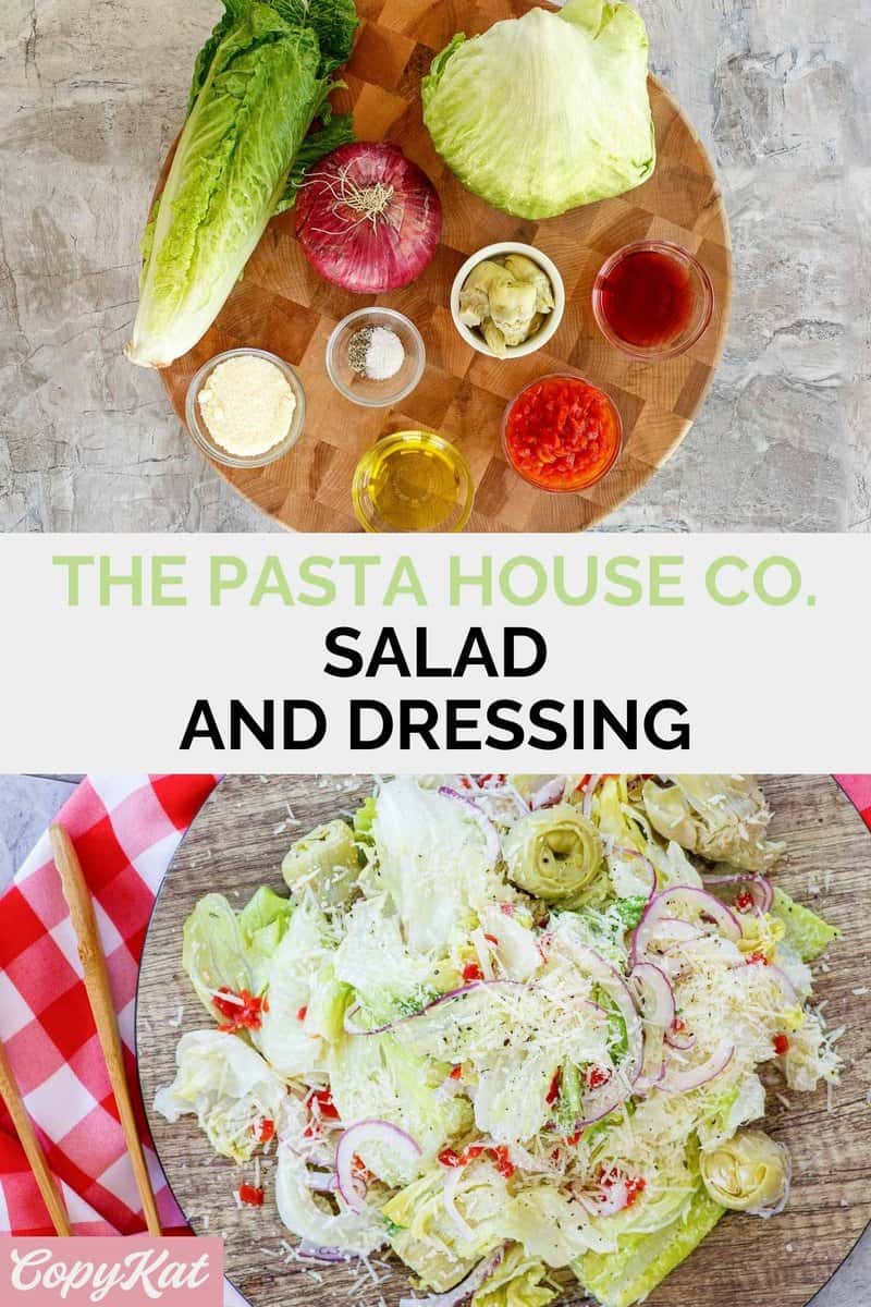 The Pasta House Company Salad and Dressing CopyKat Recipes