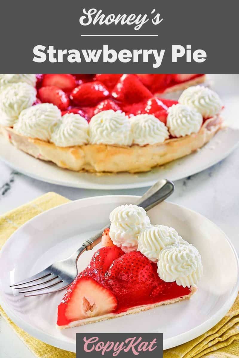 The Best Copycat Shoney's Strawberry Pie Recipe