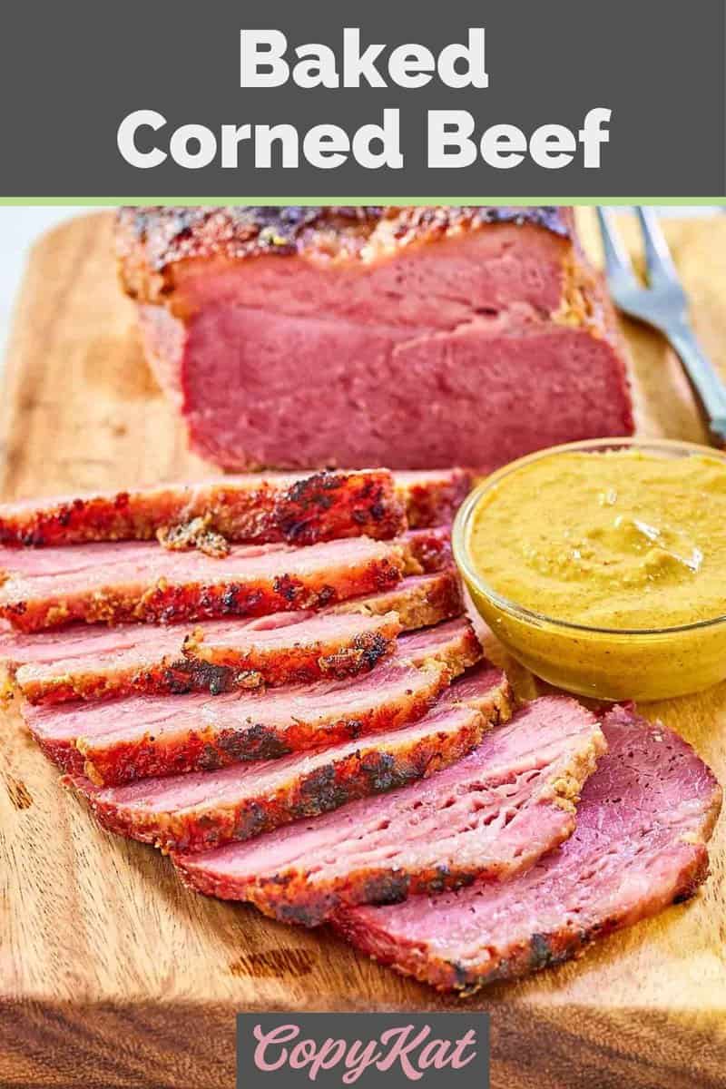 Baked Corned Beef with Mustard and Brown Sugar CopyKat Recipes