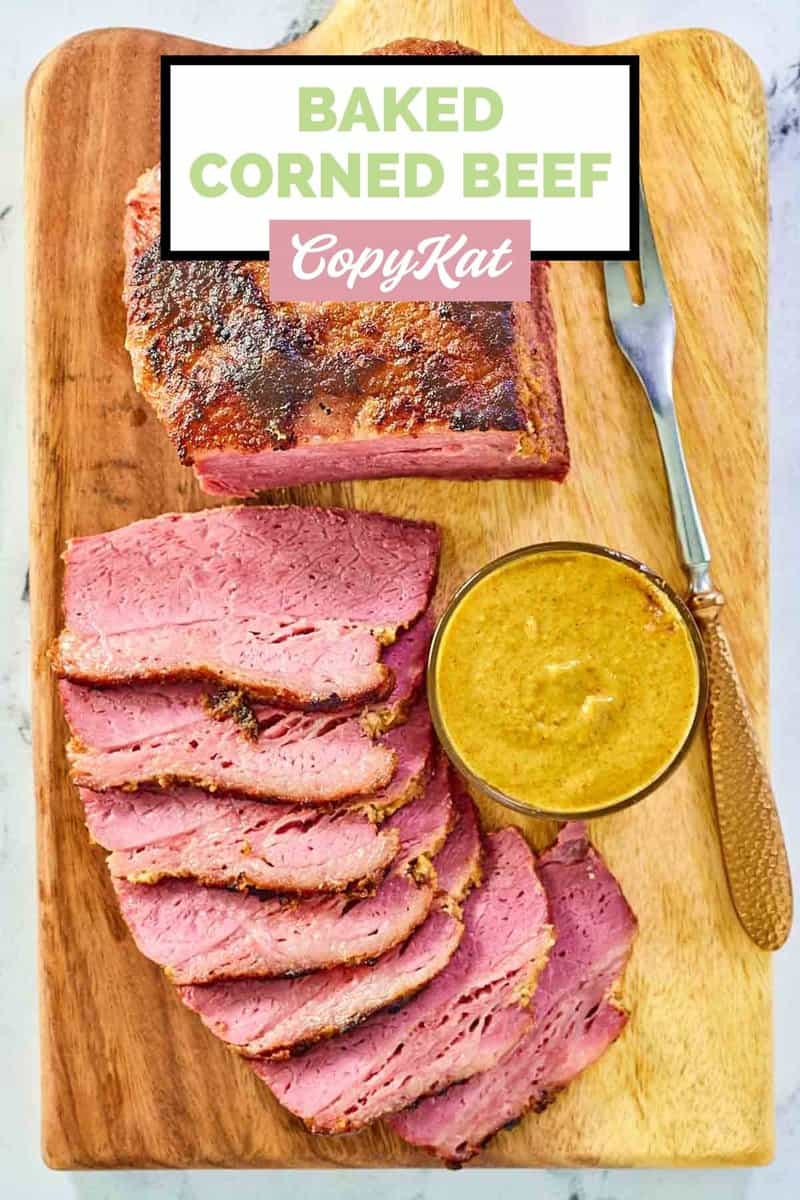 Baked Corned Beef with Mustard and Brown Sugar CopyKat Recipes