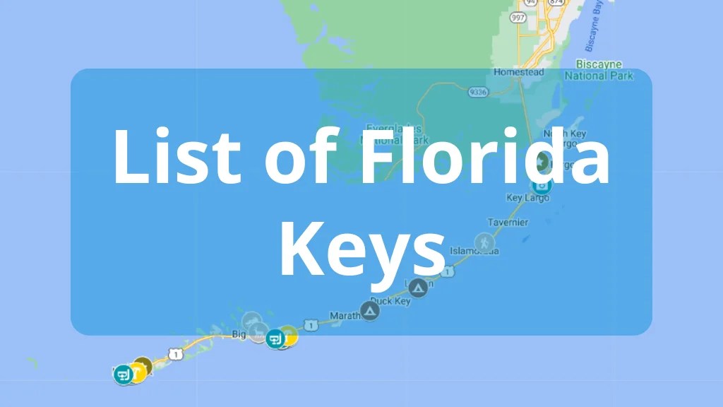 List of Florida Keys A Comprehensive Guide