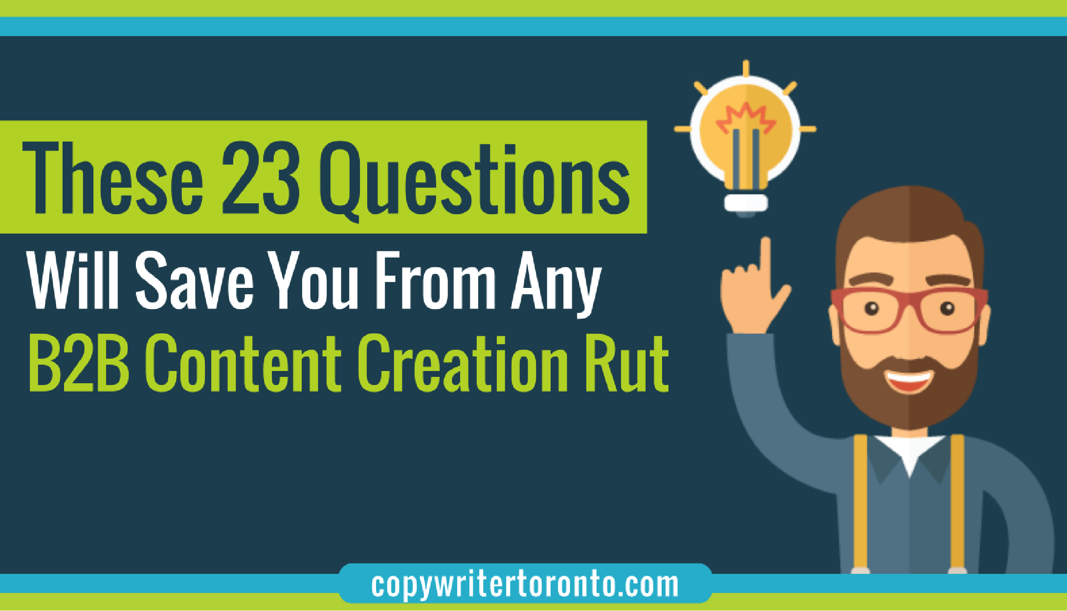 These 23 Questions Will Save You From Any B2B Content Creation Rut