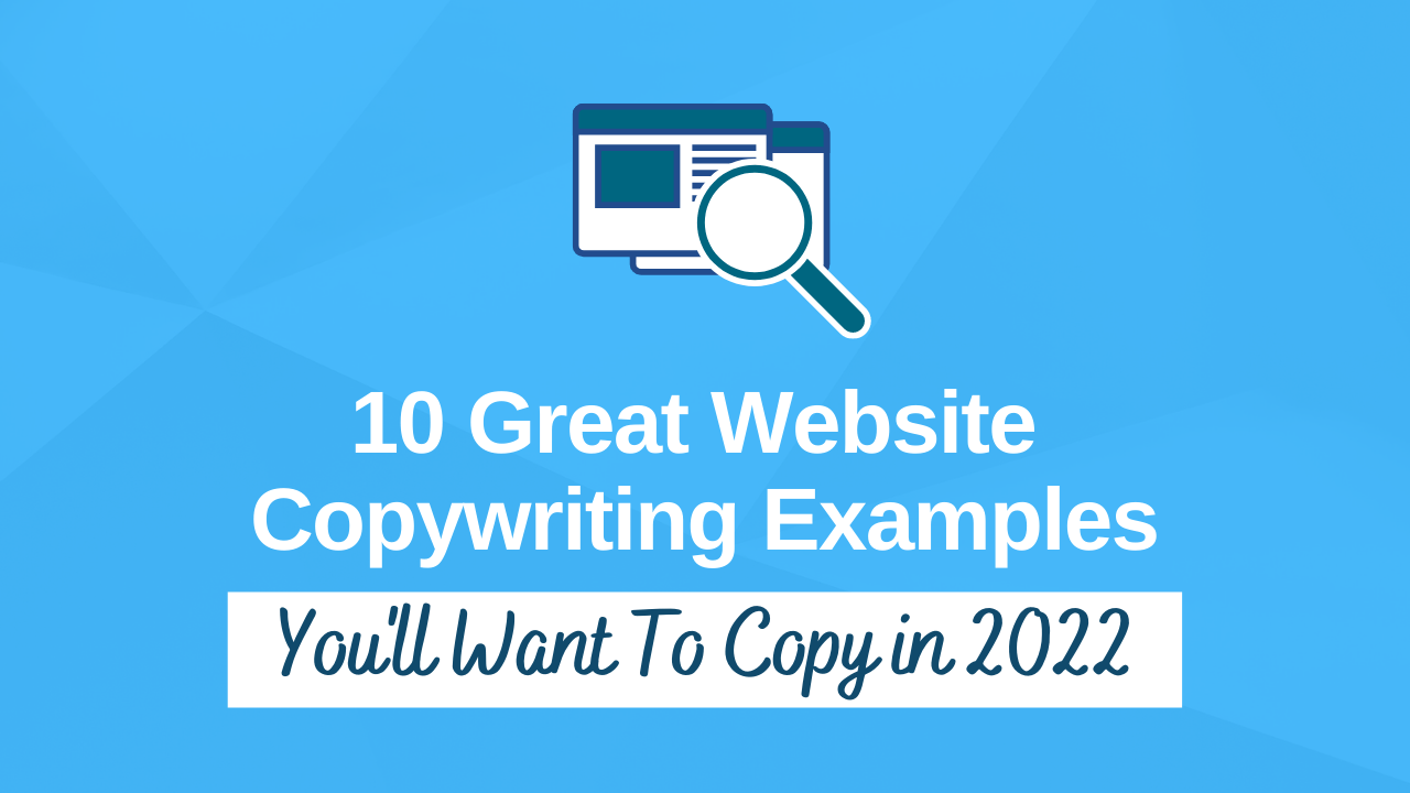 10 Copywriting site Examples In 2022 Copywriting Crew