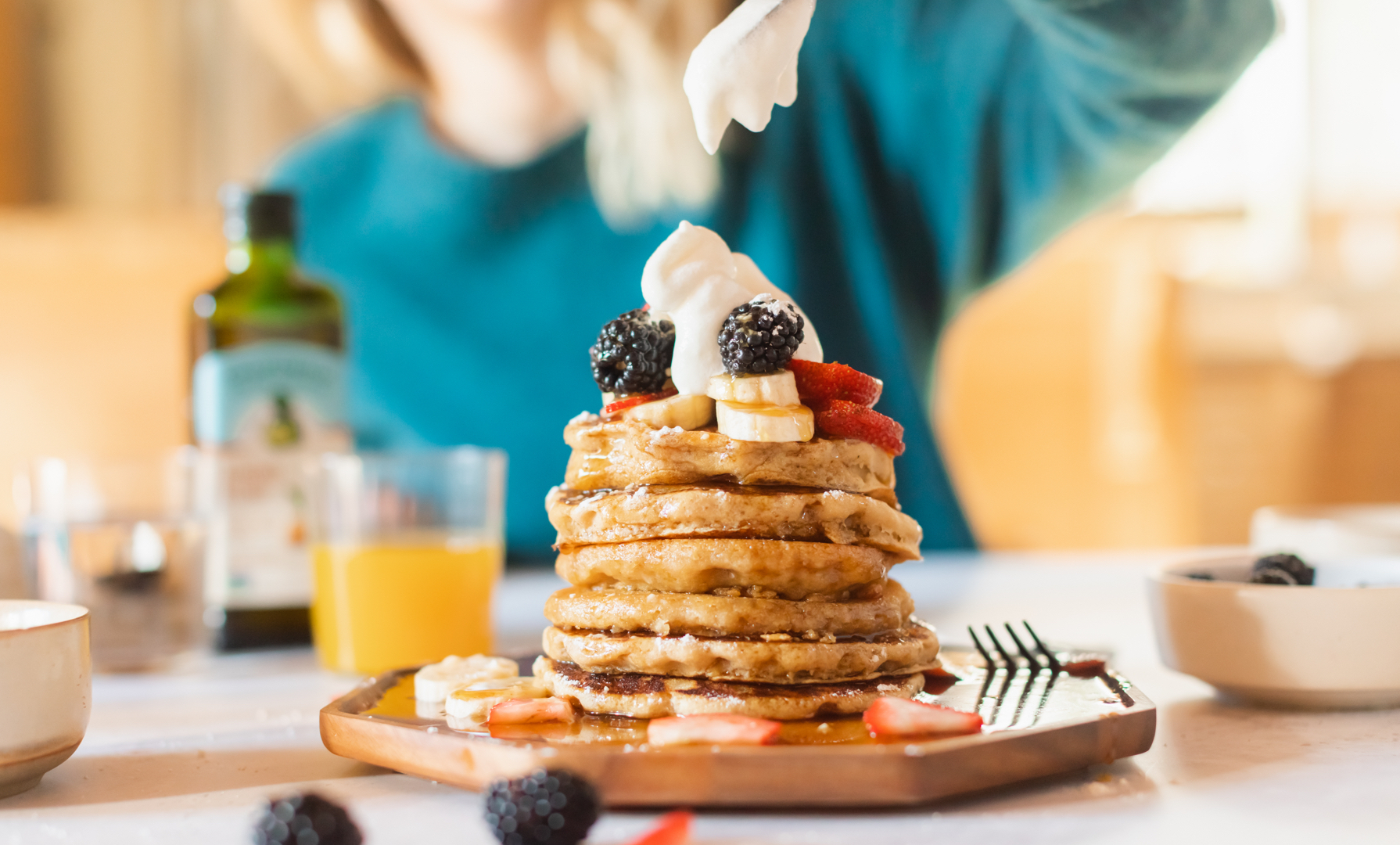 Olive Oil Pancakes California Olive Ranch