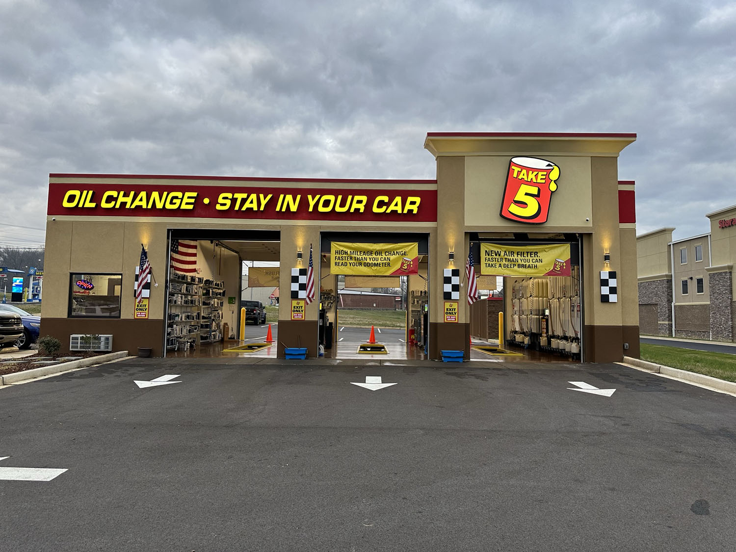 Take 5 Car Wash, Johnson City, TN COR3 Design Commercial Architects