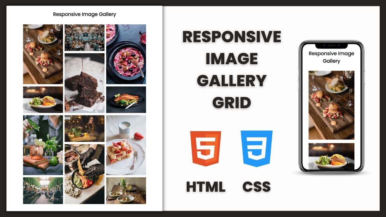 How to Create a Responsive Image Gallery Grid with HTML and CSS Ionut