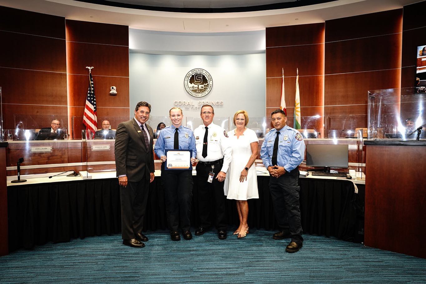 Coral Springs honors top employees Coral Springs Connection