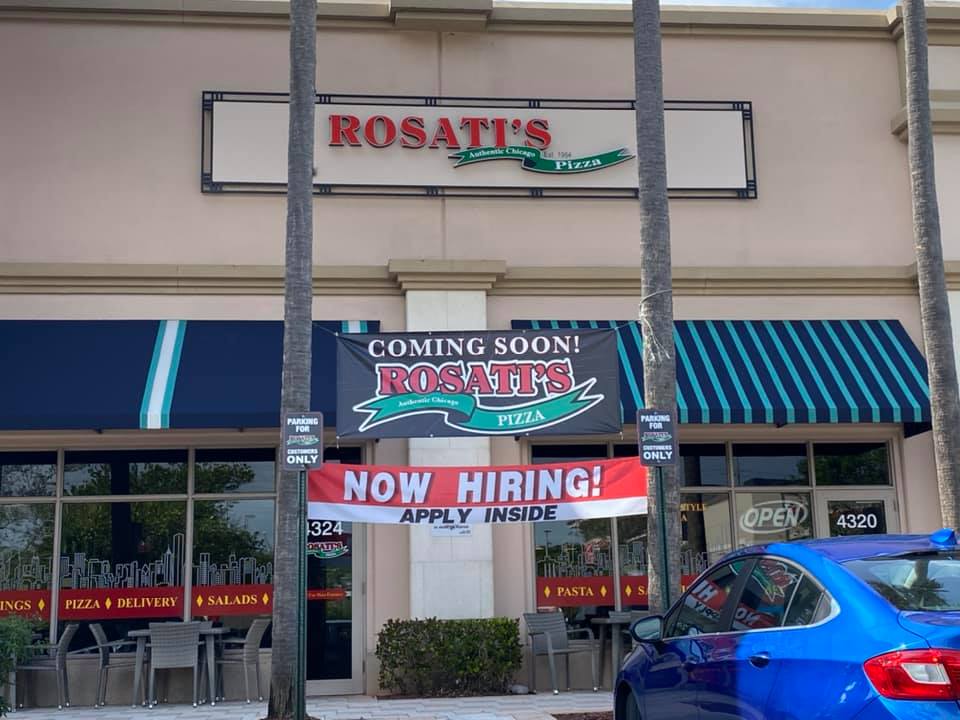 Rosati’s Historic ChicagoStyle Pizza Chain Comes to Coral Springs • Coral Springs Talk