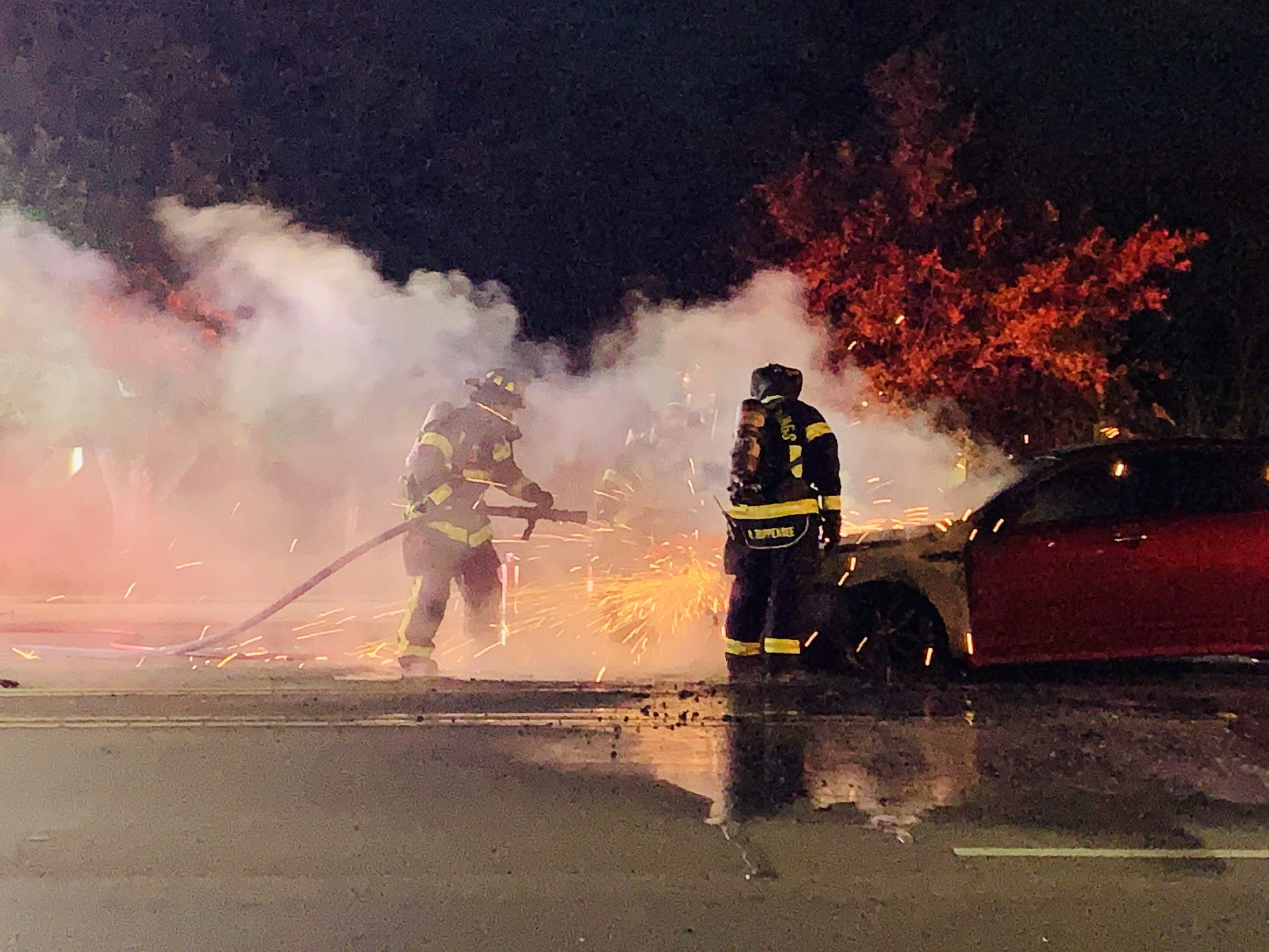 No Injuries Reported in Coral Springs Vehicle Fire • Coral Springs Talk