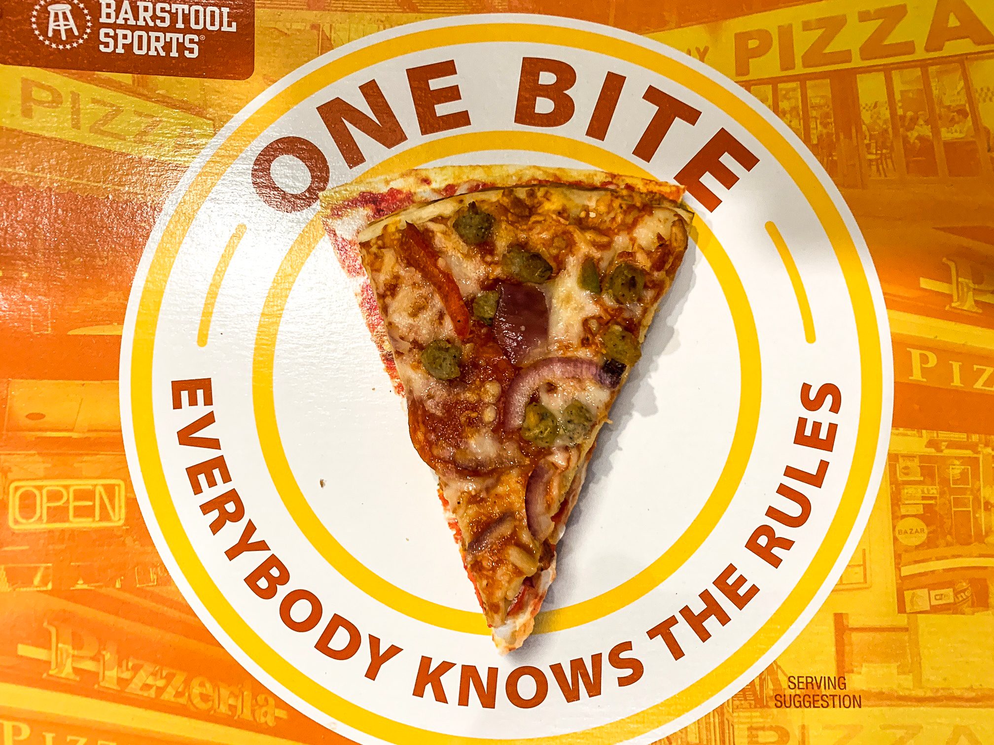 Barstool Sports One Bite Frozen Pizza is Worth the Hype • Coral Springs