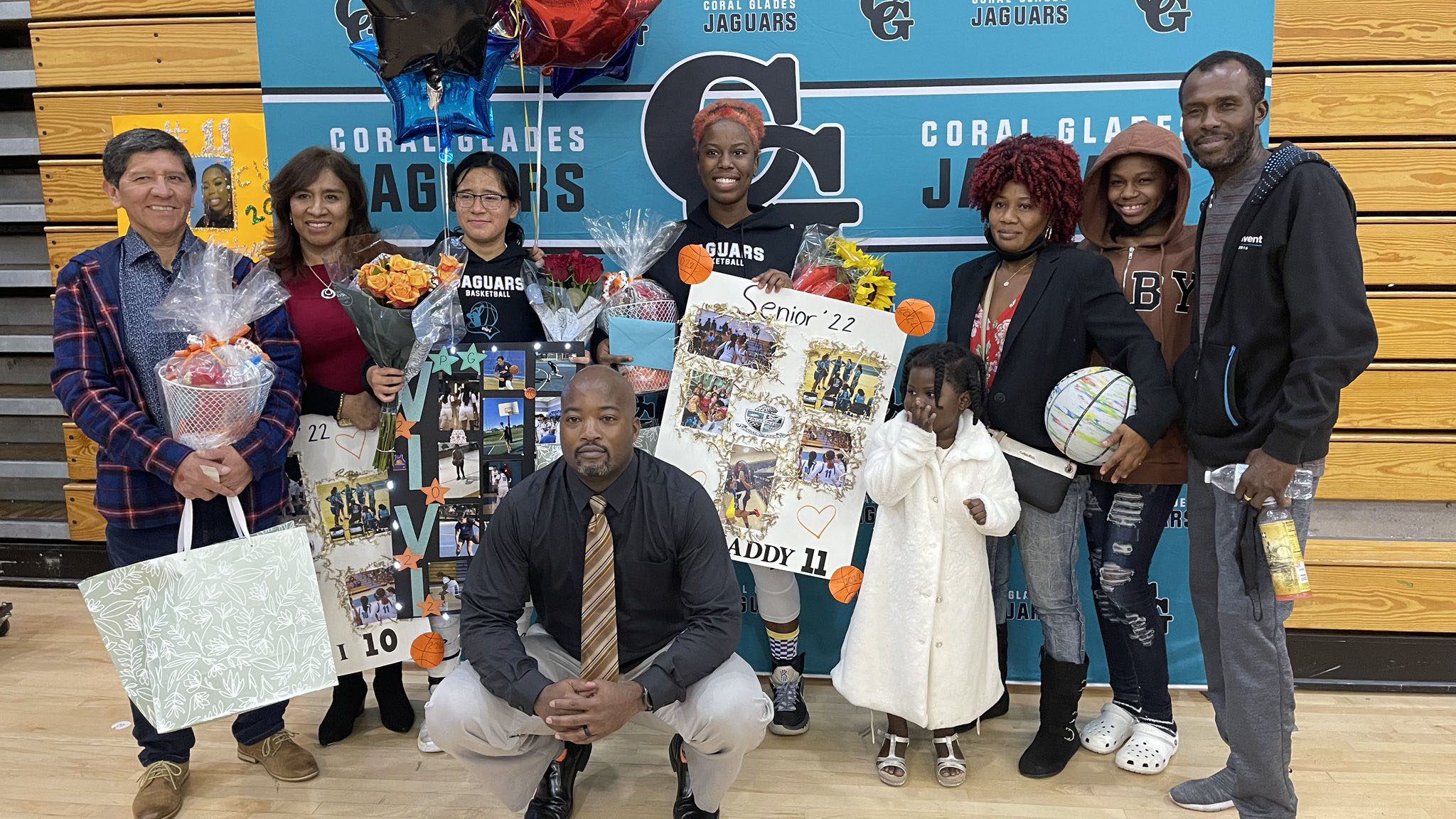 Coral Glades Girls Basketball Wins by 24 on Senior Night • Coral