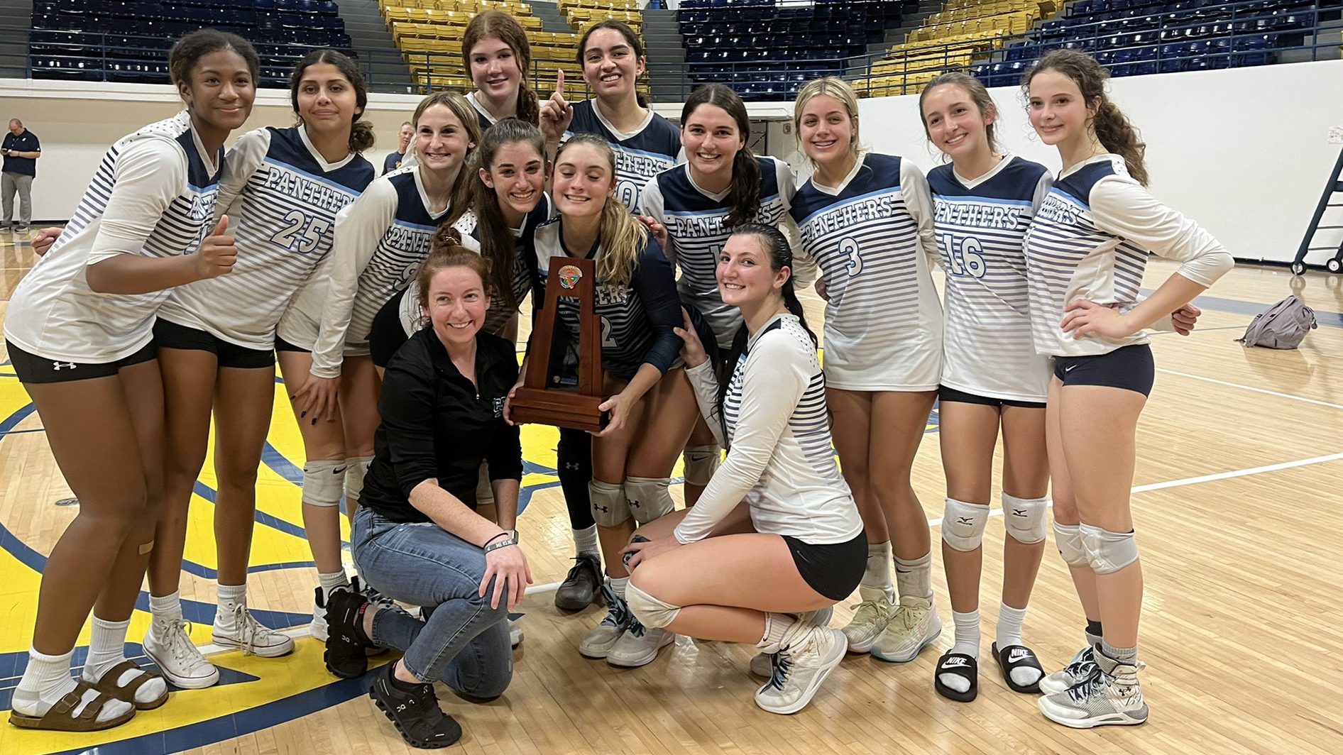 Coral Springs Charter Girls Volleyball Wins Second Straight District