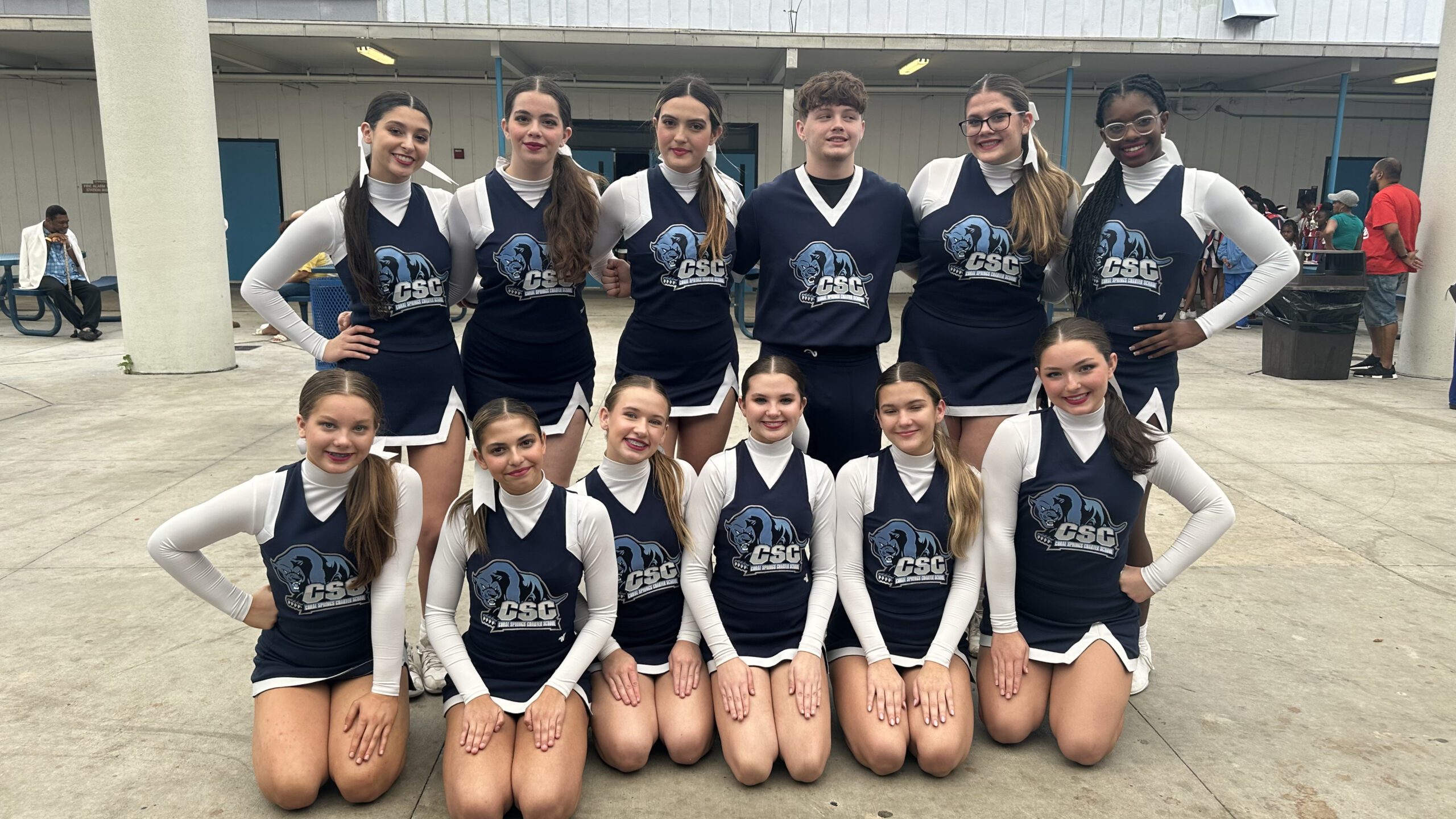 Coral Springs Charter Cheerleading Finishes 3rd at Districts • Coral