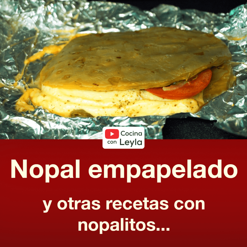 5 Recetas con nopal fáciles receta de cómo hacer para preparar