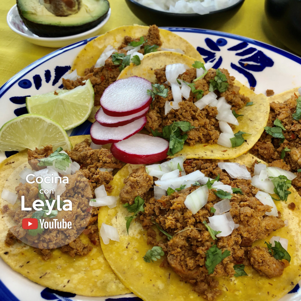 Receta de Tacos al pastor con carne molida 🇲🇽 Comida mexicana Corazón