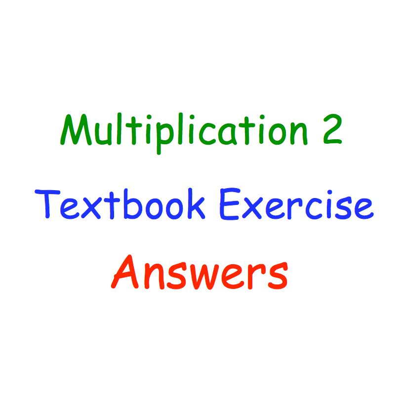 Multiplication 2 Answers – Corbettmaths