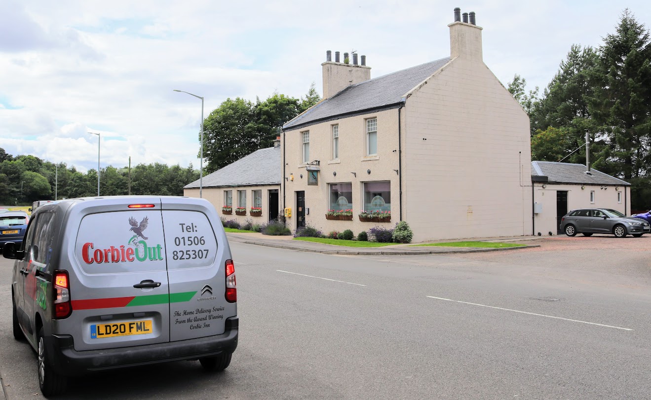 The Corbie Inn Pub/restaurant in Bo'ness, central Scotland