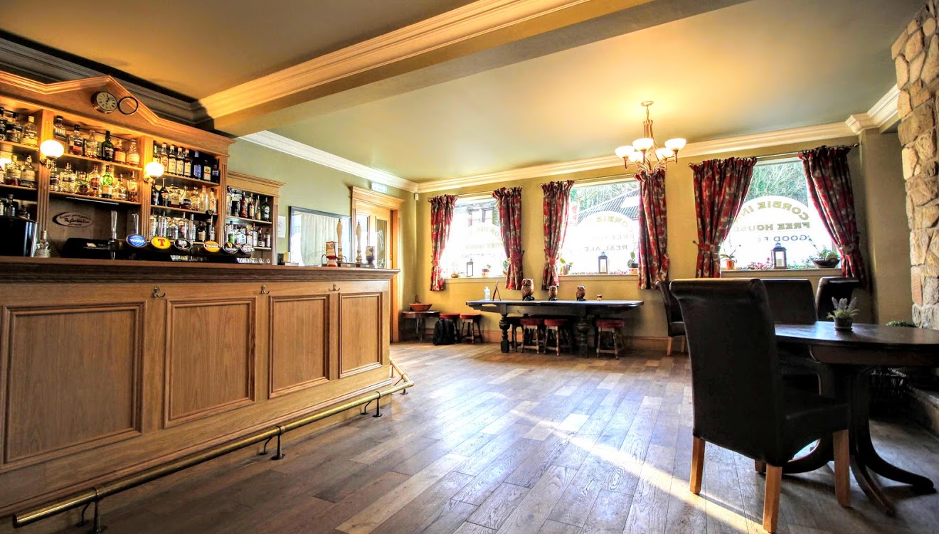 The Corbie Inn Pub/restaurant in Bo'ness, central Scotland