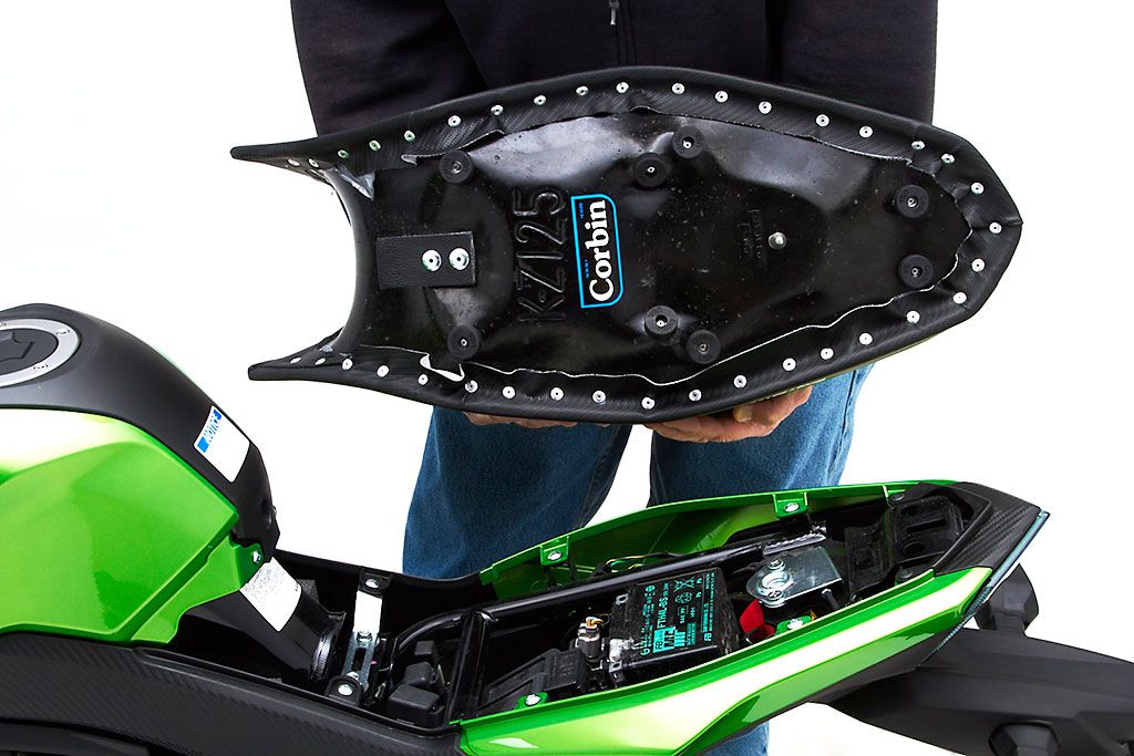 Corbin Motorcycle Seats & Accessories Kawasaki Z125 8005387035