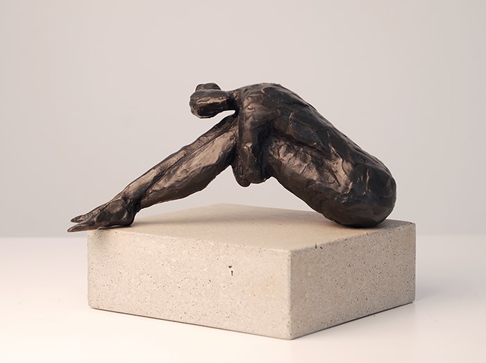 Seated Figure Study II Corbin Bronze