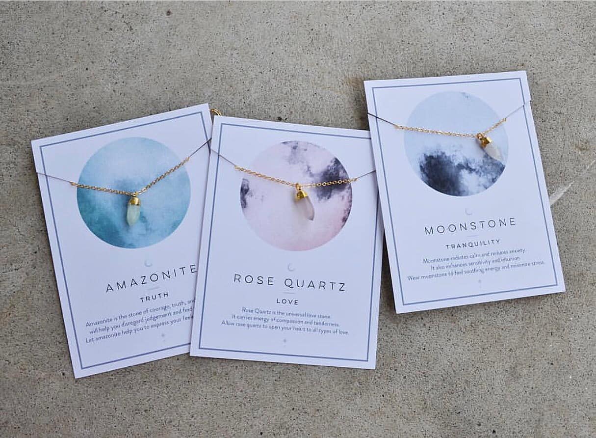 Necklace Display Cards Corcoran Printing