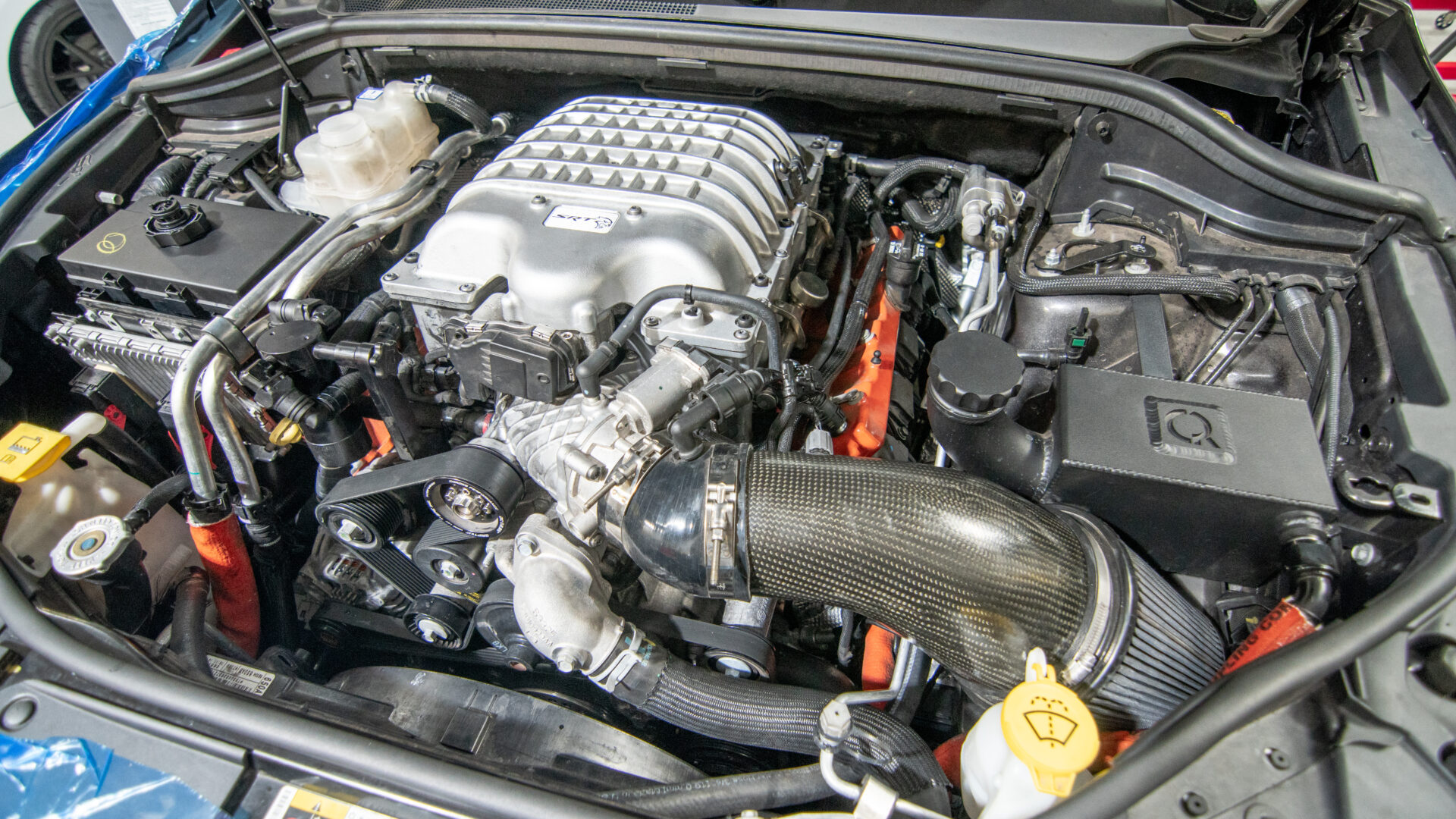 CPR JEEP TRACKHAWK & Hellcat Durango ENGINE BAY ICE TANK Cordes
