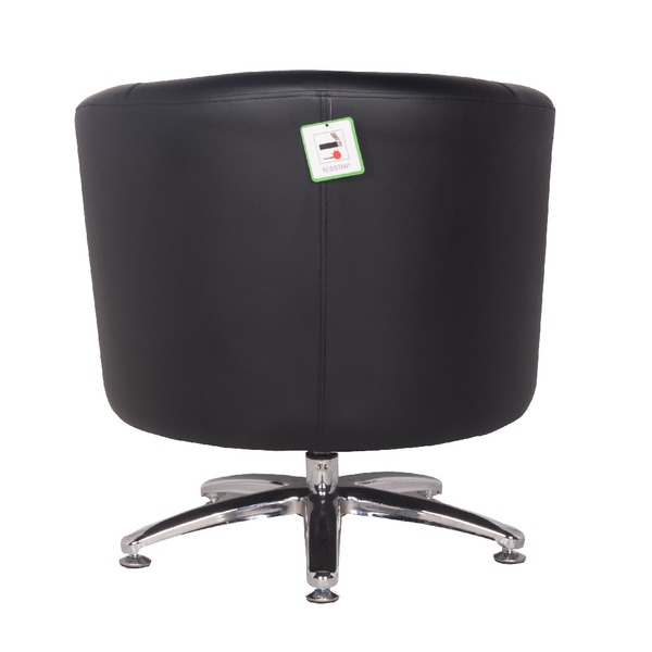 Leather Tub Chairs Camden Leather Swivel Tub Chair Armchair Black · Chairs Warehouse