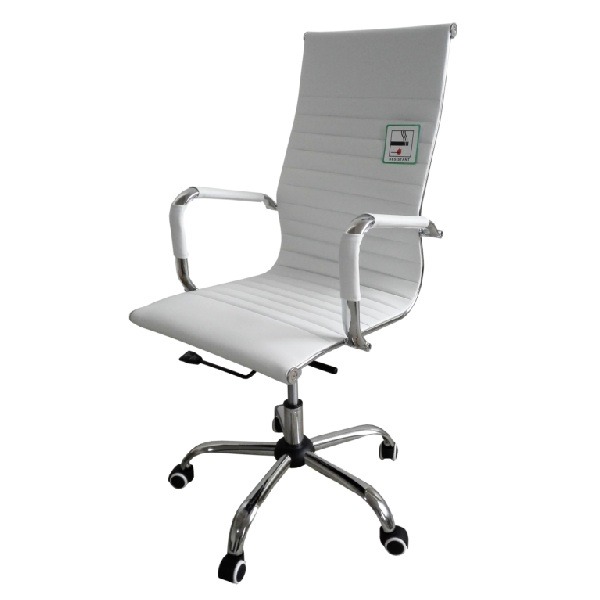 Office Chairs Eames Style High Back Ribbed Executive Computer Office