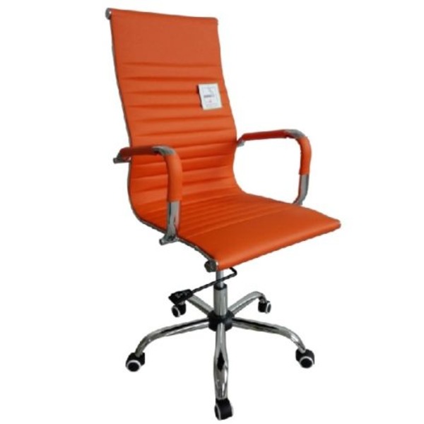 Office Chairs Eames Style High Back Ribbed Executive Computer Office