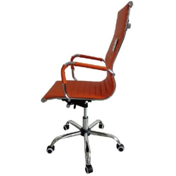 Office Chairs Eames Style High Back Ribbed Executive Computer Office