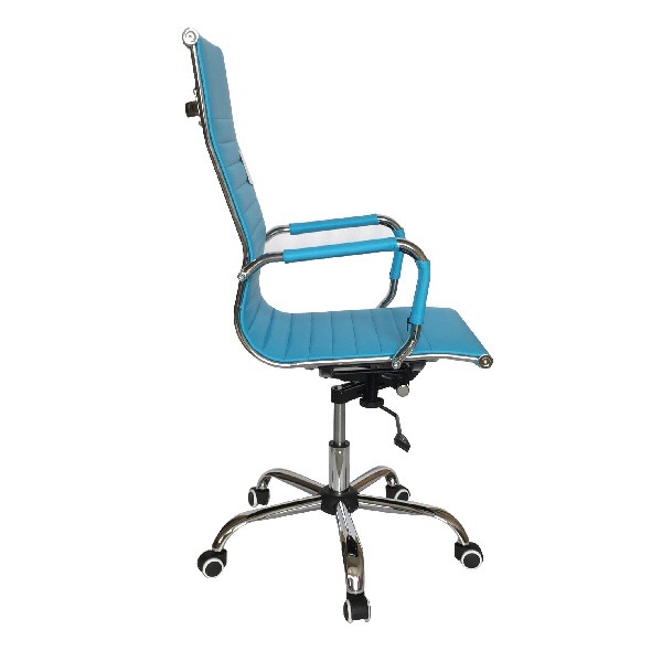 Office Chairs Eames Style High Back Ribbed Executive Computer Office
