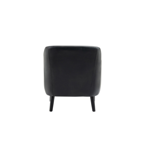 Leather Tub Chairs Cheshire Leather Tub Chair Armchair Black · Chairs