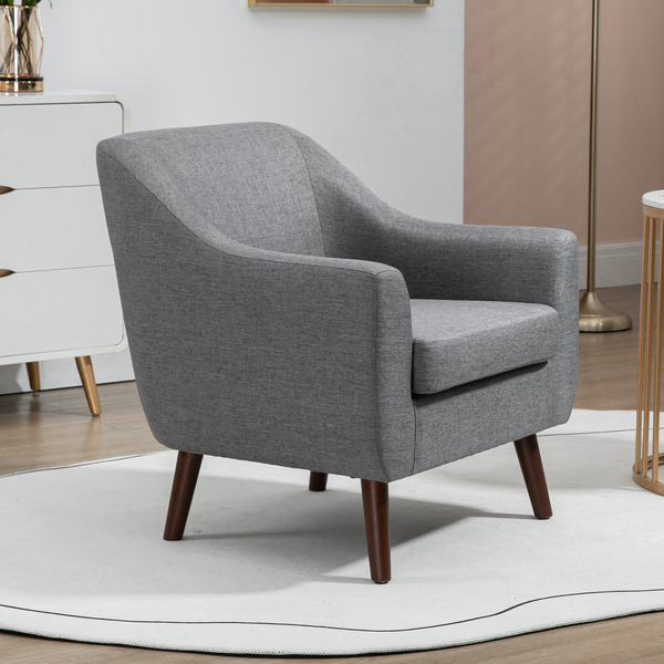 Fabric Tub Chairs Cheshire Fabric Tub Chair Armchair Grey · Chairs