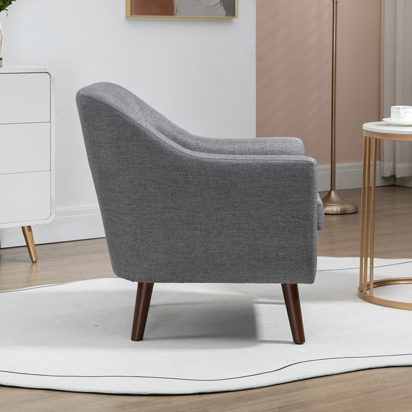 Fabric Tub Chairs Cheshire Fabric Tub Chair Armchair Grey · Chairs