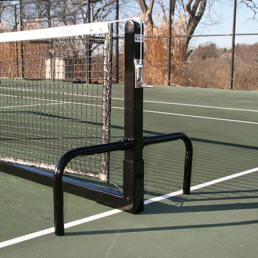 Heavy Duty Portable Tennis Net System Cords Park Mark
