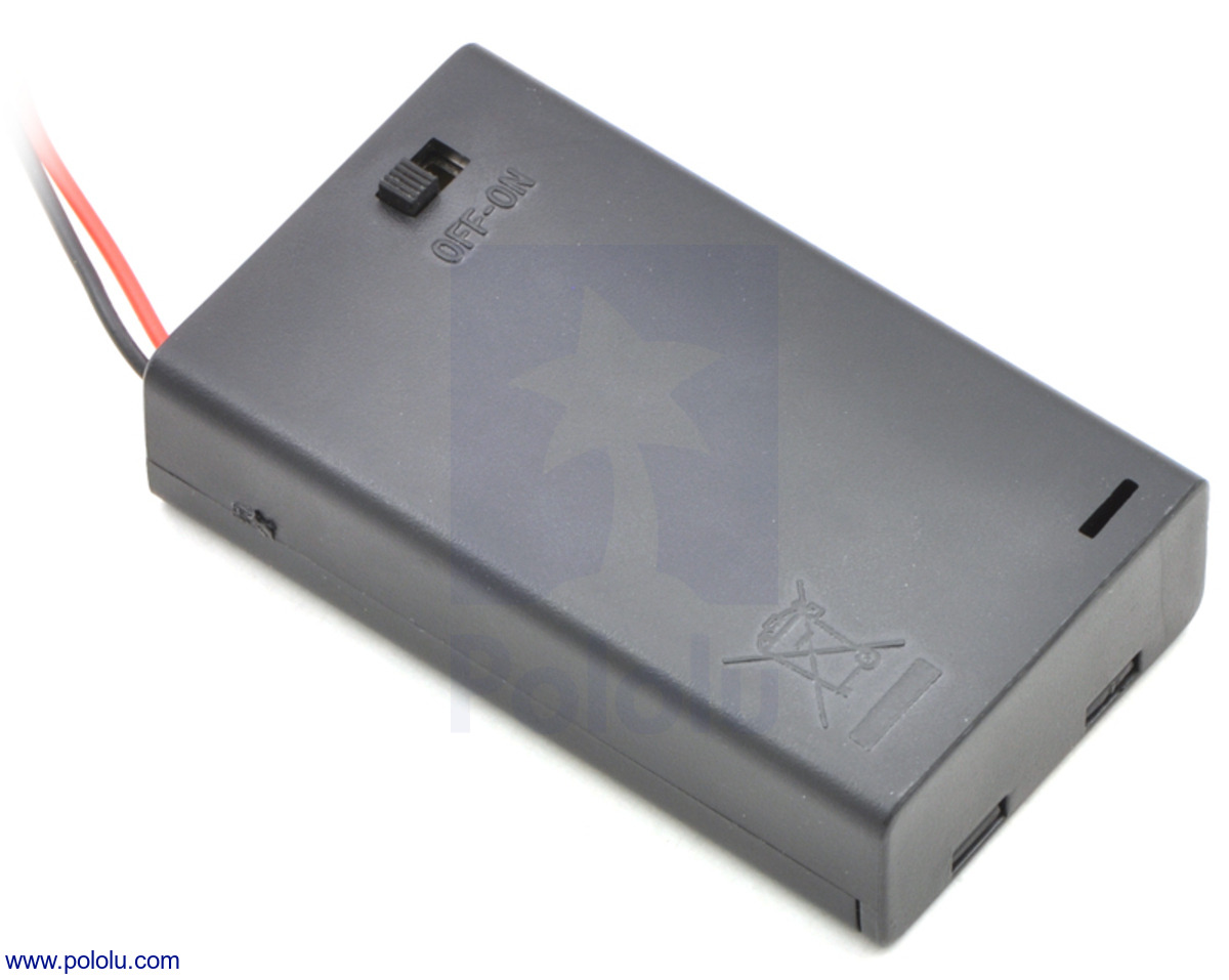 3AAA Battery Holder, Enclosed with Switch Buy in Australia POLOLU
