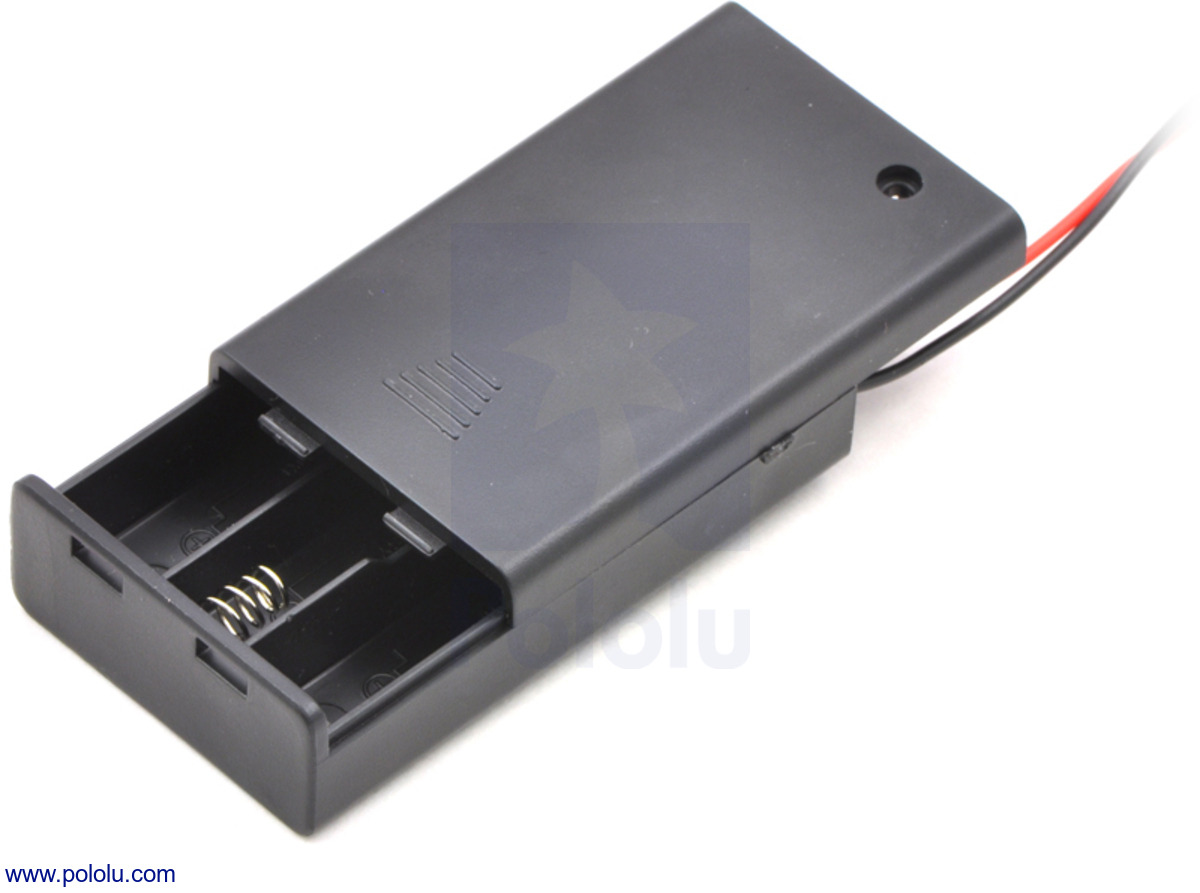 3AAA Battery Holder, Enclosed with Switch Buy in Australia POLOLU