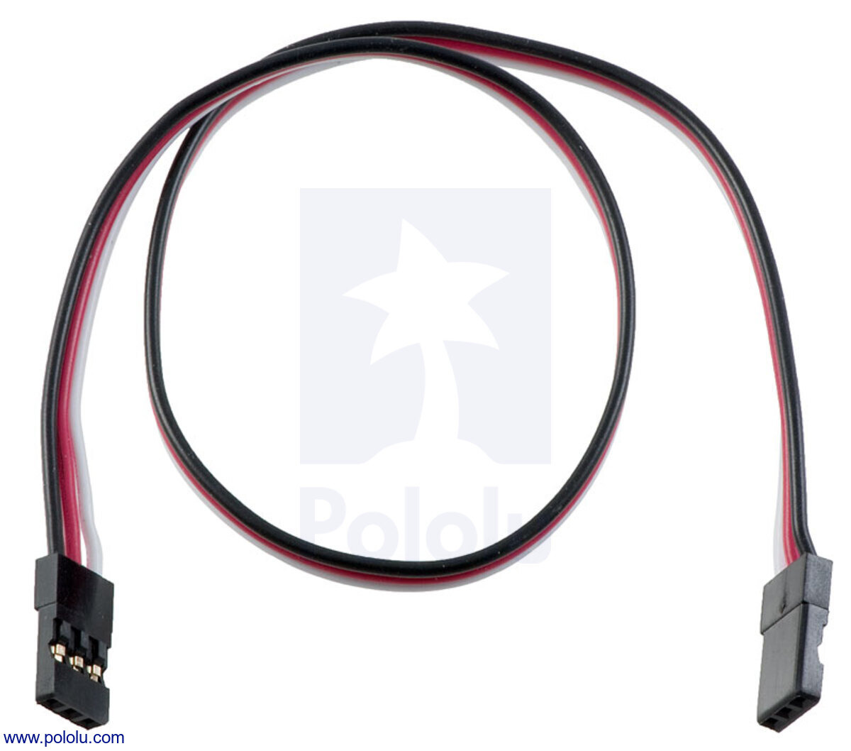 Servo Extension Cable 24" Female Female Buy in Australia POLOLU