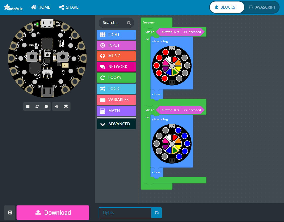 Introducing MakeCode Adafruit Circuit Playground Express Tutorial
