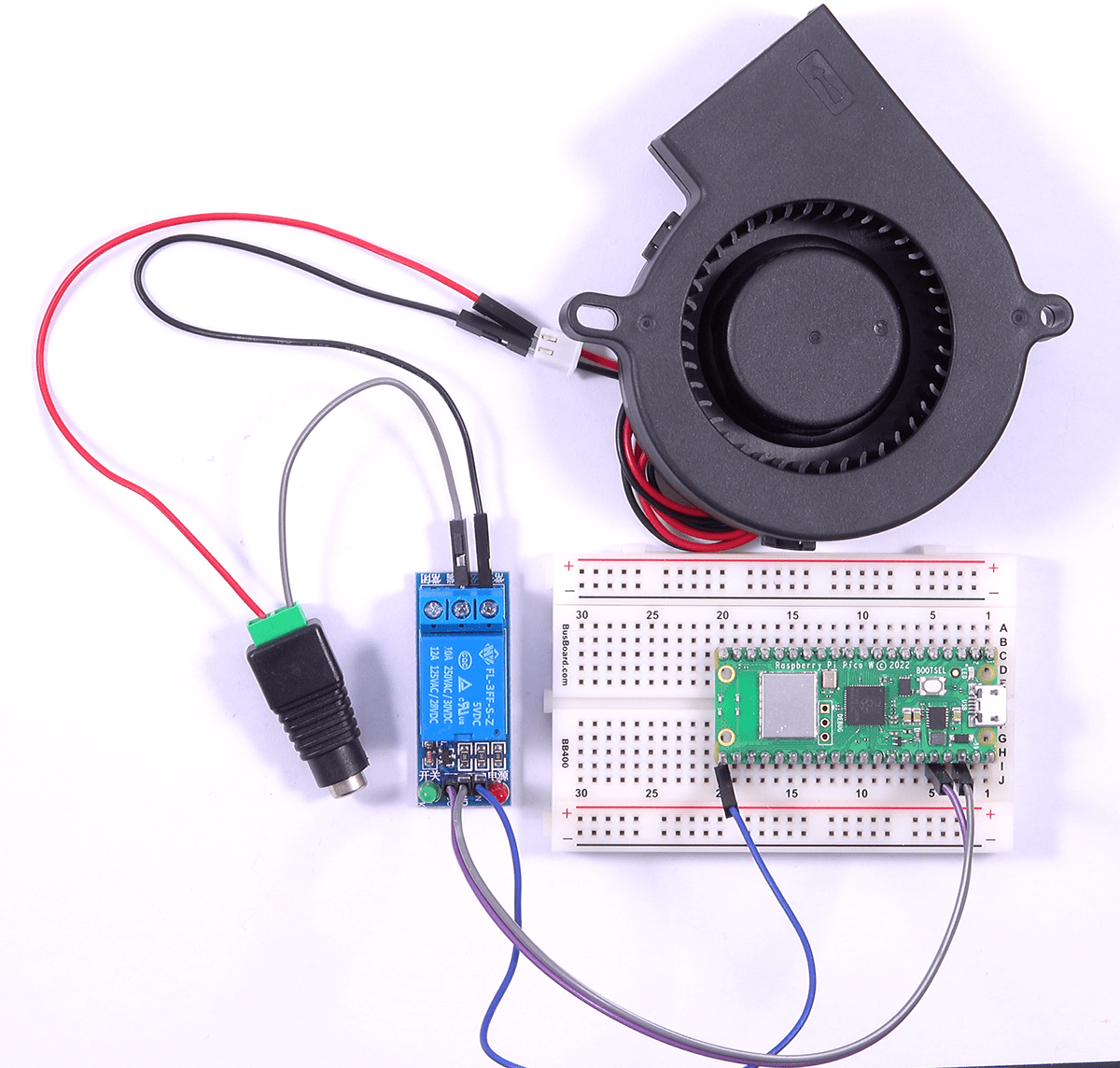 Getting Started With Relays Examples with Raspberry Pi Pico Tutorial Australia
