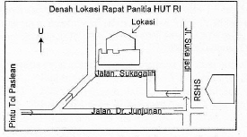 Perhatikan denah berikut! Berdasarkan denah ter&hellip;