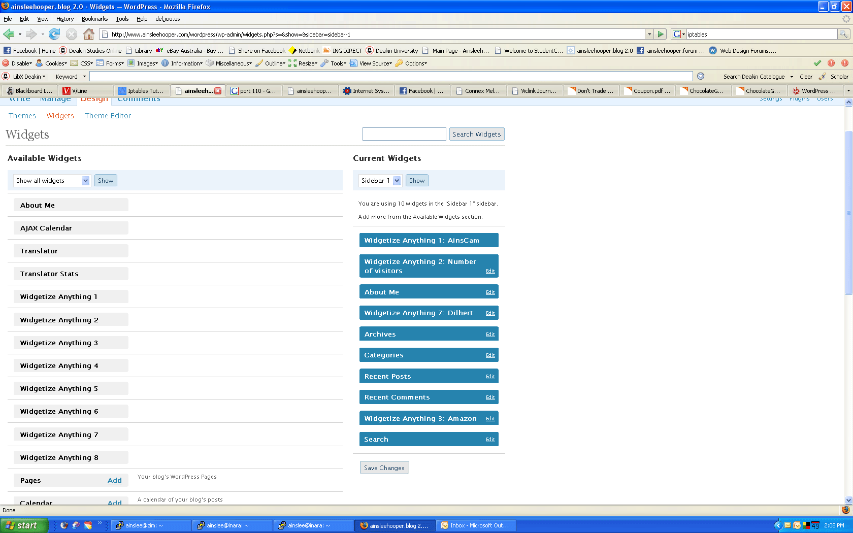 6442 (Widgets in sidebar not showing under design/widgets in dashboard