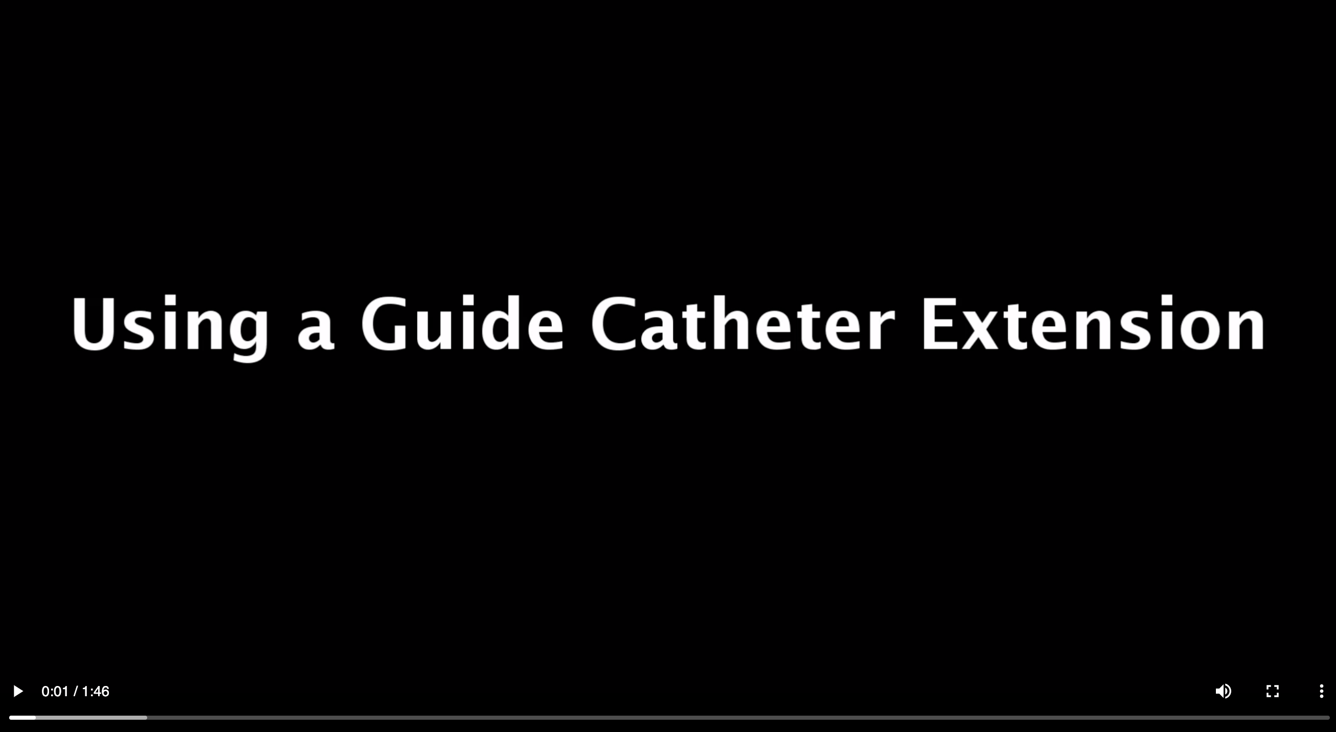 The Dos and Don’ts of Guide Catheter Extensions Cardiac Interventions