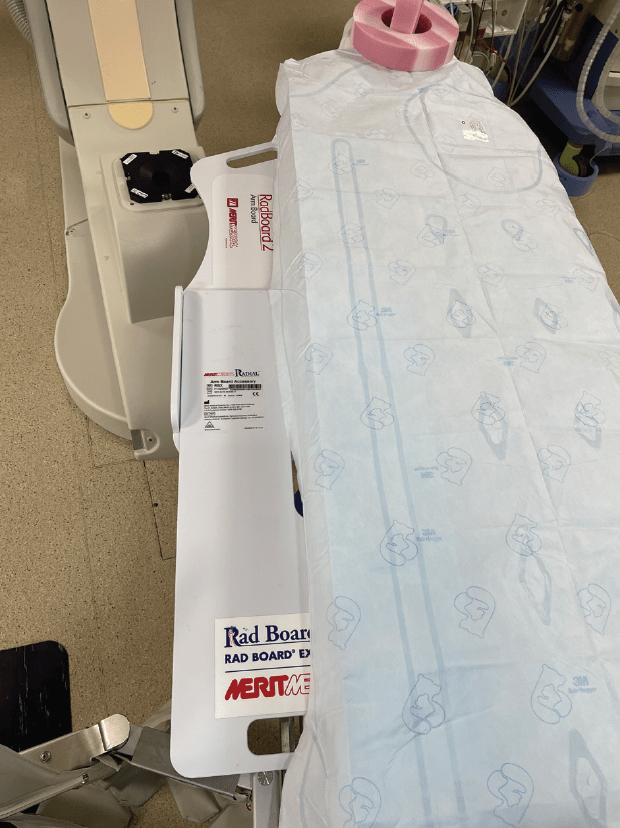 Before the Stick Tests, Setup, and Routine for Radial Access Patient