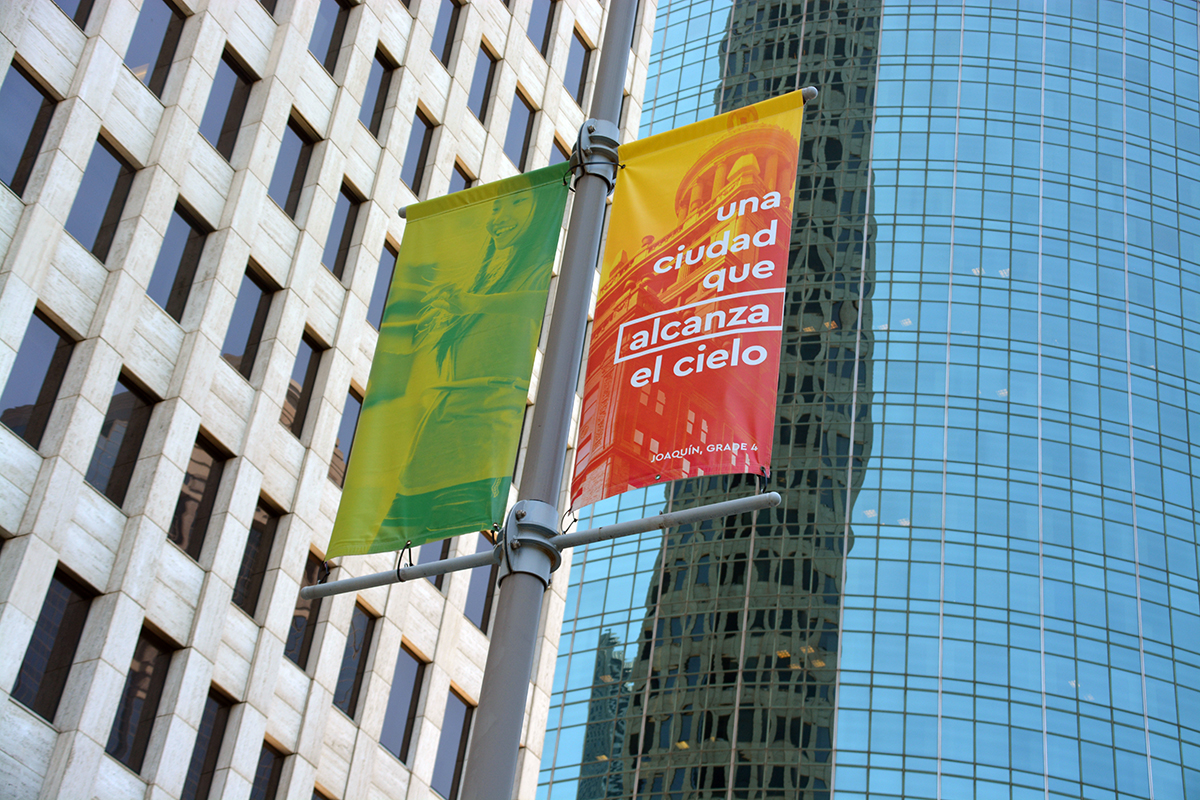 Downtown Houston Banners CORE Design Studio