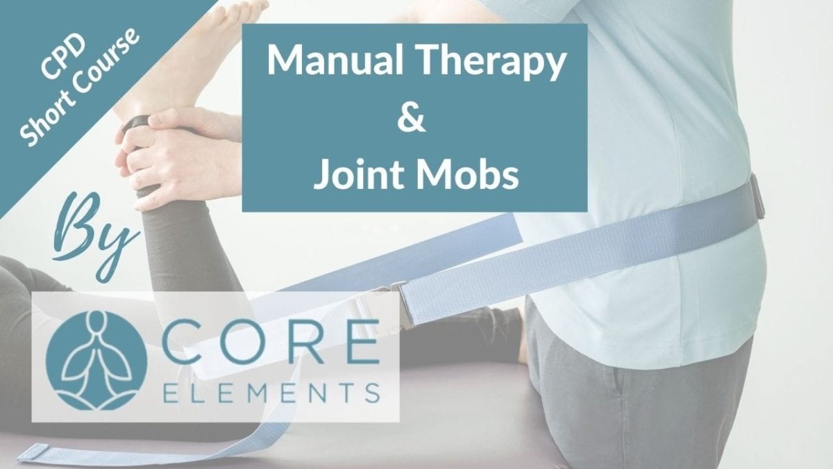 Manual Therapy & Joint Mobilisations CPD Certificate