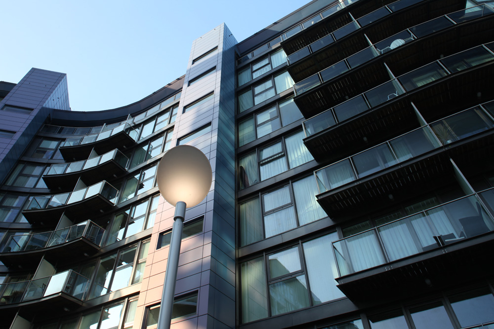 Chelsea Bridge Wharf Core Facade
