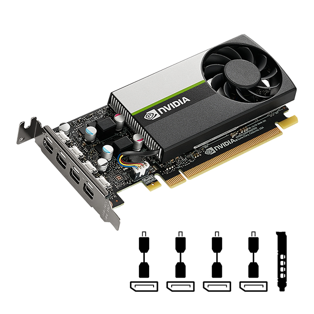 Tarjeta de video Nvidia PNY Quadro T1000 4GB GDDR6, Arquitectura Turing
