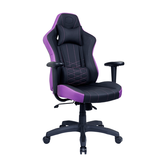 Silla Gamer Cooler Master Caliber E1 Morada Reclinable 120Kg